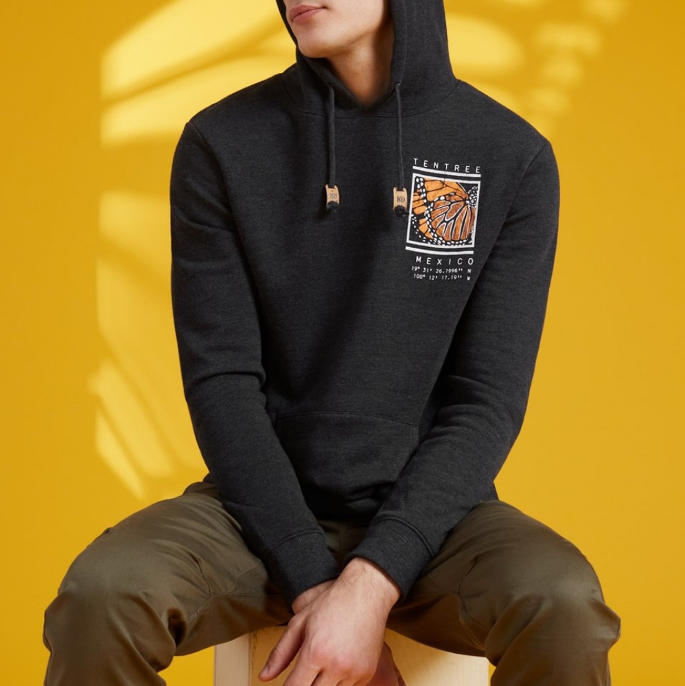 EUC Tentree Monarch Hoodie